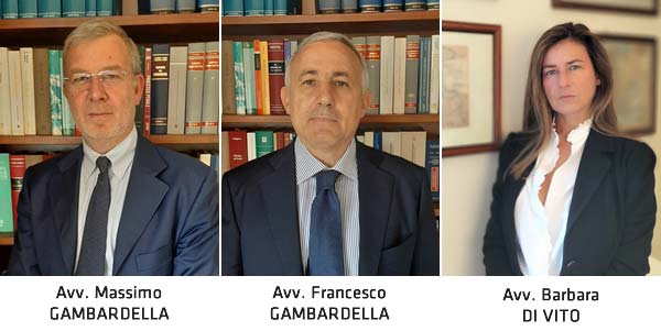 Gli avvocati Massimo e Francesco Gambardella